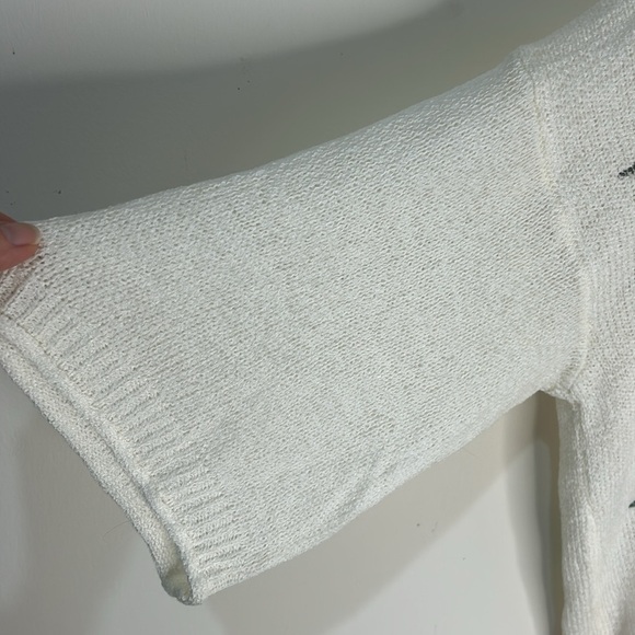 POL Slouchy Oversized Star Print Sweater Size Medium - Picture 4 of 16